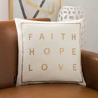 Safavieh Faith Square Throw Pillow