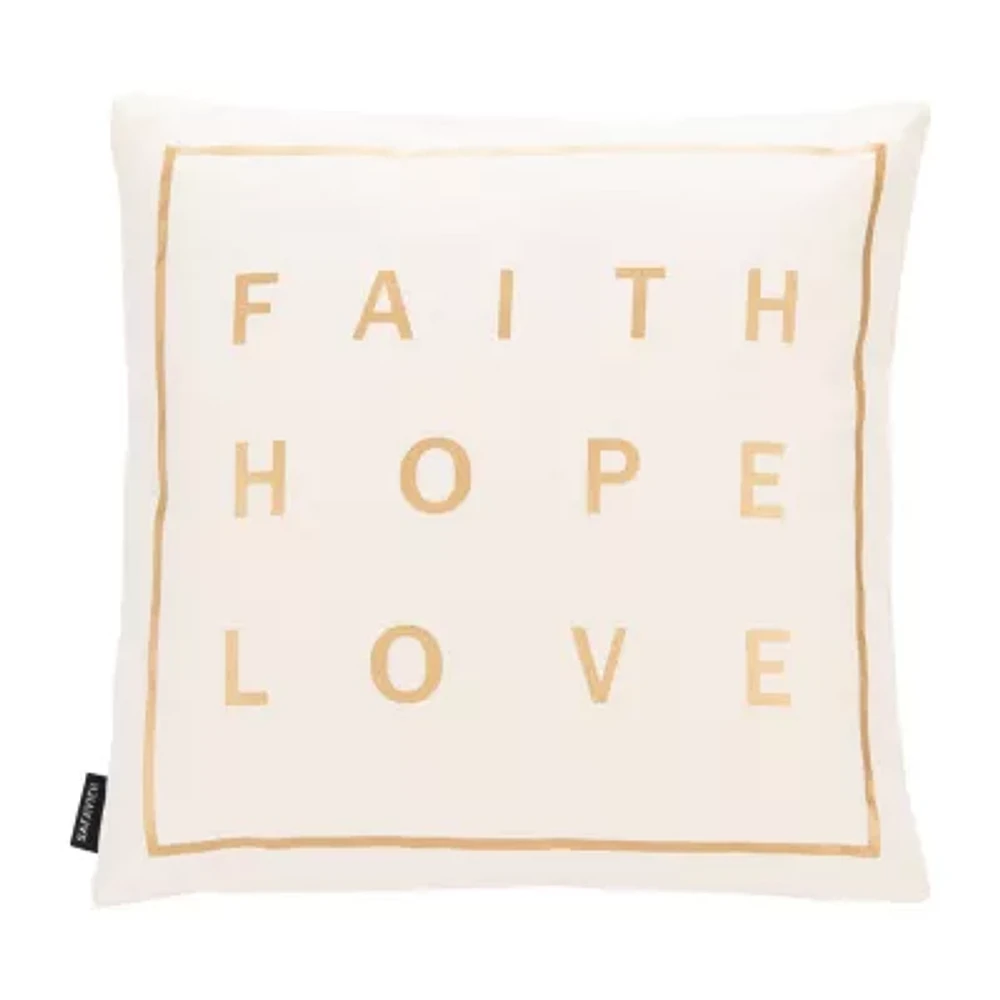 Safavieh Faith Square Throw Pillow