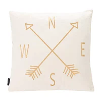 Safavieh Compass Square Throw Pillow