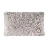 Safavieh Shag Modish Metallic Rectangular Throw Pillow