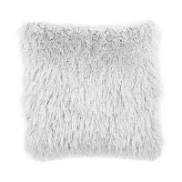 Safavieh Shag Modish Metallic Square Throw Pillows