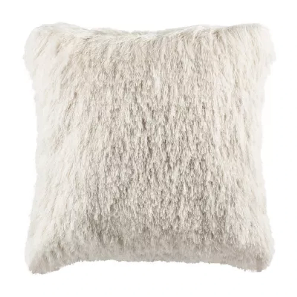 Safavieh Chic Shag Square Throw Pillow