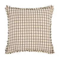 Safavieh Raie Linen Square Throw Pillow