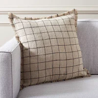 Safavieh Alita Linen Square Throw Pillow