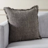 Safavieh Terra Linen Square Throw Pillow