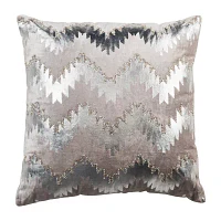 Safavieh Sophia Flamestitch Square Throw Pillows