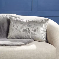 Safavieh Edmee Metallic Rectangular Throw Pillows