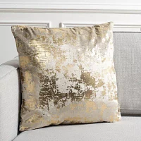 Safavieh Edmee Metallic Square Throw Pillows