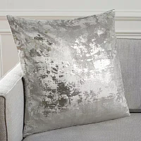 Safavieh Edmee Metallic Square Throw Pillow