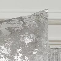 Safavieh Edmee Metallic Square Throw Pillow