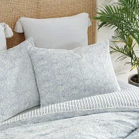 Peri Home Ikat Eyelet 3-pc. Midweight Down Alternative Comforter Set