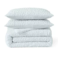 Peri Home Floral Bubble 3-pc. Midweight Down Alternative Comforter Set