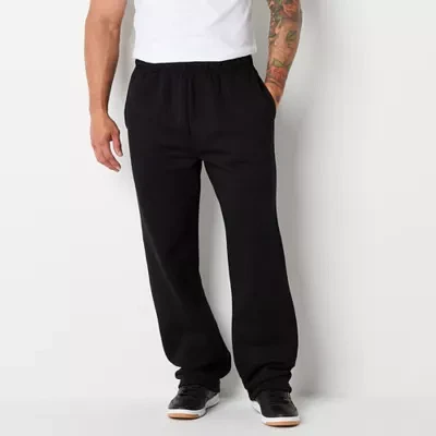 Xersion Quick Dry Cotton Fleece Mens Mid Rise Workout Pant