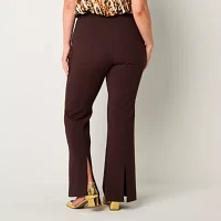 Worthington Regular Fit Wide Leg Trouser