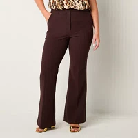 Worthington Regular Fit Wide Leg Trouser