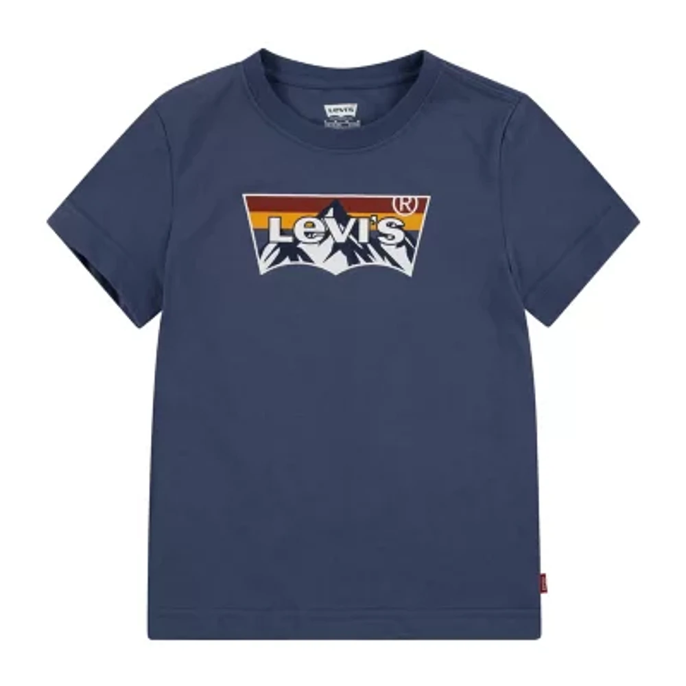 Levi's Little Boys Crew Neck Short Sleeve Graphic T-Shirt