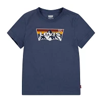 Levi's Little Boys Crew Neck Short Sleeve Graphic T-Shirt