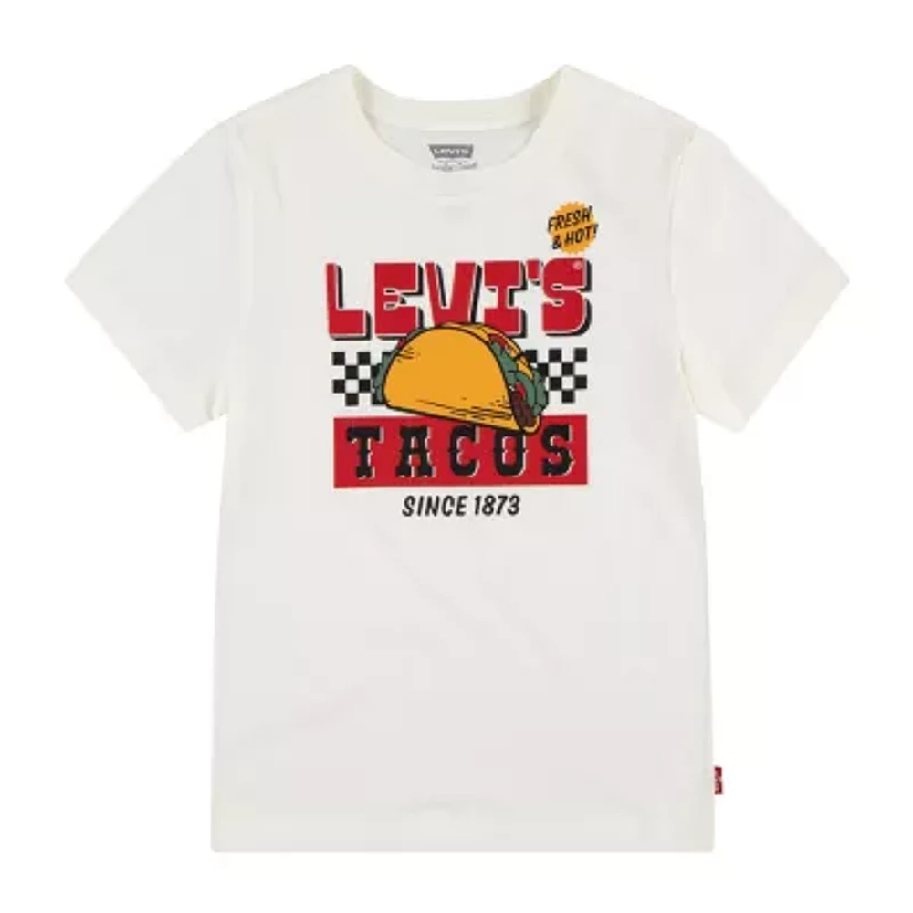 Levi's Little Boys Crew Neck Short Sleeve Graphic T-Shirt