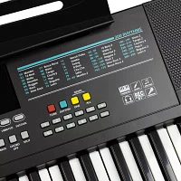 Rockjam 61 Key Electronic LED 4-pc. Keyboard