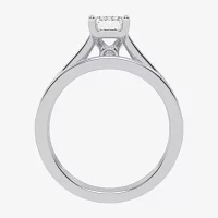 (G / Vs2-Si1) Womens 1 1/2 CT. T.W. Lab Grown White Diamond 10K Gold Side Stone Bridal Set