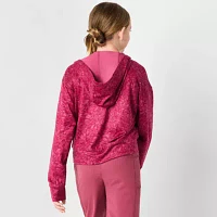 Xersion Little & Big Girls Moisture Wicking Buttery Soft Zipper Hoodie