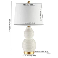 Safavieh 25.5" Darsa Table Lamp