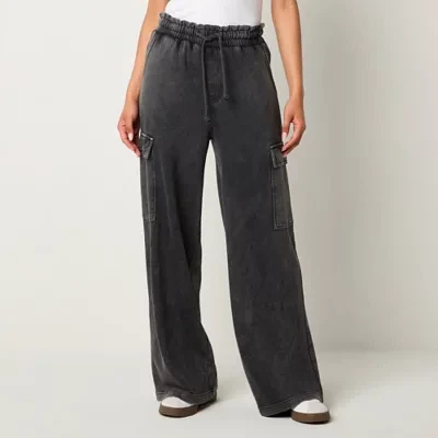 Arizona Womens Wide Leg Drawstring Pants - Juniors