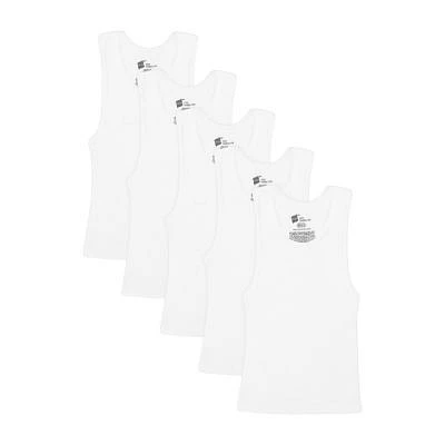 Hanes Boys 5 Pack Tank