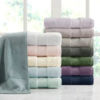 Madison Park Signature Turkish Oversized Cotton Solid 6-pc. Bath Towel Set