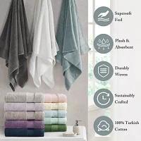 Madison Park Signature Turkish Oversized Cotton Solid 6-pc. Bath Towel Set