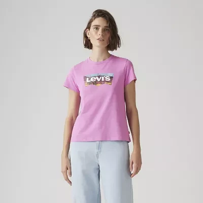 Levi's Perfect Tee Womens Round Neck Short Sleeve T-Shirt