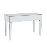 Attpi Silver Mirrored Desk