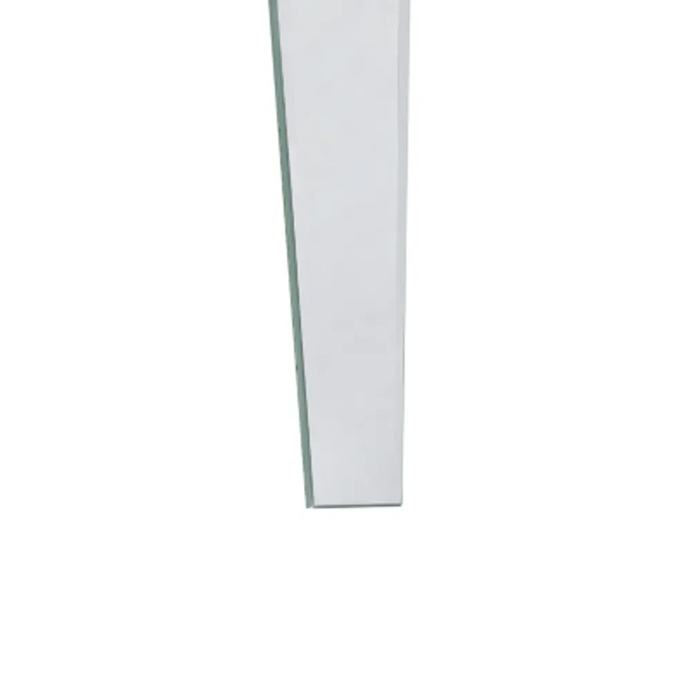 Attpi Silver Mirrored Desk