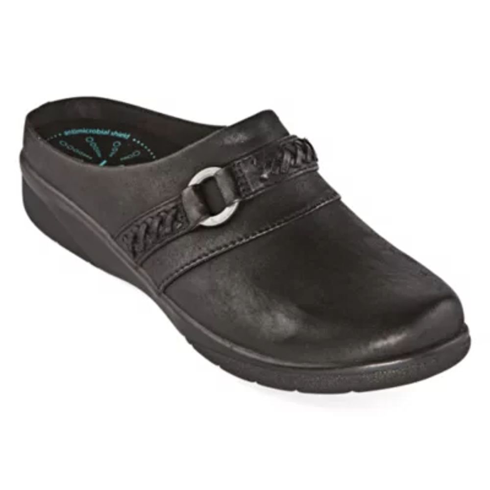 Yuu Womens Delfine Slip-on Round Toe Clogs | Dulles Town Center