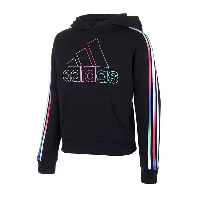 adidas Big Girls Fleece Hoodie