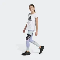 adidas Big Girls Mid Rise Full Length Leggings