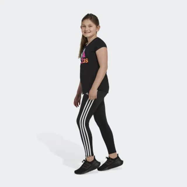 Adidas 3-Stripes Kids' Leggings Grey