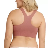 Maidenform Feel Good Super Soft Seamless Rib Knit Wireless Crop Tank-Dm2304