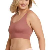 Maidenform Feel Good Super Soft Seamless Rib Knit Wireless Crop Tank-Dm2304