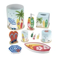 Avanti Surf Time Shower Curtain Hooks