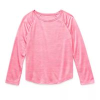 Xersion Little & Big Girls Crew Neck Long Sleeve T-Shirt