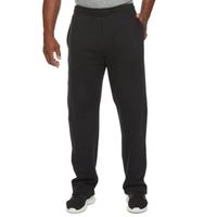 Xersion Quick Dry Cotton Fleece Mens Mid Rise Big and Tall Workout Pant