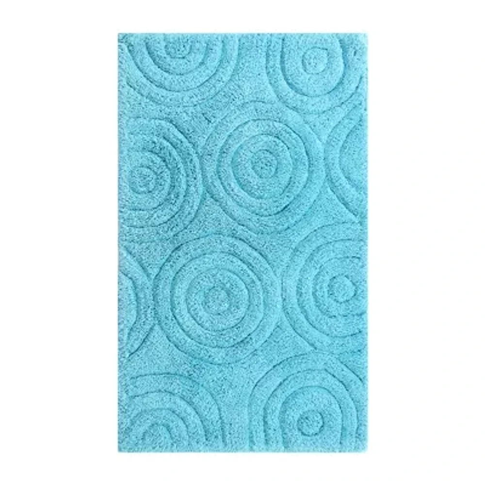 Knightsbridge Circles Bath Rug