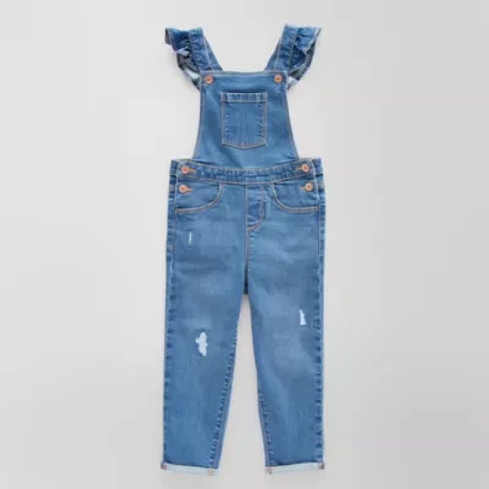 Okie Dokie Toddler & Little Girls Overalls