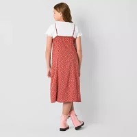 Thereabouts Little & Big Girls Sleeveless Midi 2-pc. Dress Set