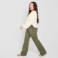 Thereabouts Little & Big Girls Flare Cargo Pant