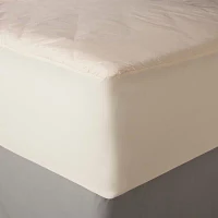 Allerease Waterproof 100% Organically Grown Cotton Top Mattress Pad