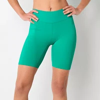 Xersion Womens Seamless Rib Bike Short