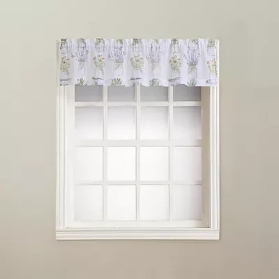 Lichtenberg Eve Garden Rod Pocket Tailored Valance