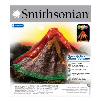 Nsi Smithsonian Giant Volcano Science Kit Discovery Toy